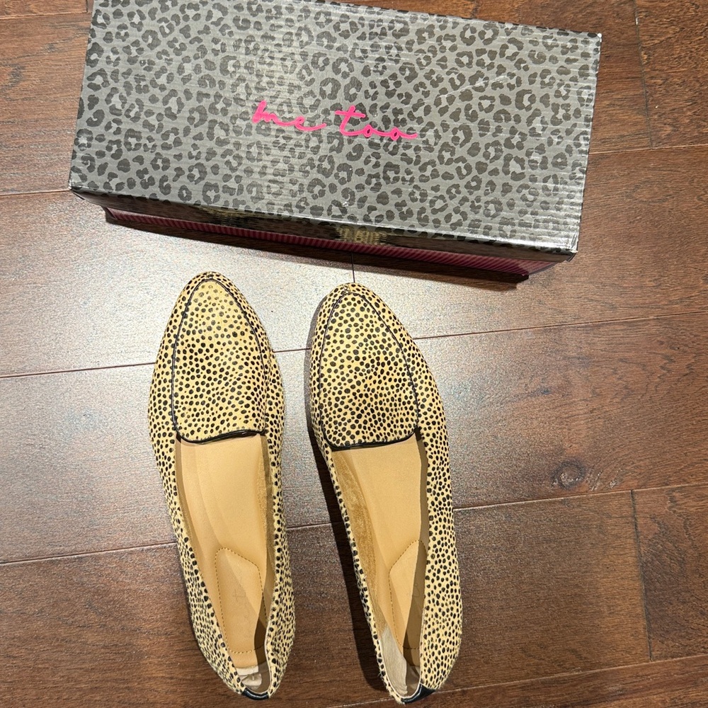 Me Too Leopard Print Flats